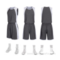 Custom Men Mesh Sublimation Gray Basketball Jersey